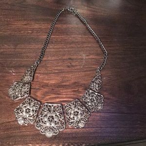 Beautiful pewter necklace